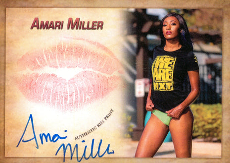 Amari Miller signed Kiss Card