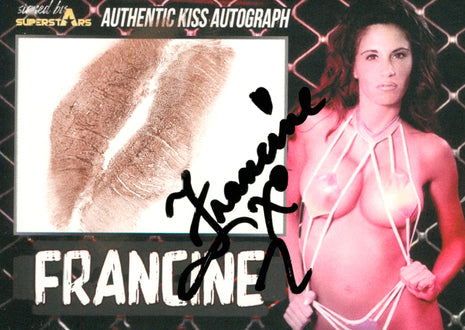 Francine signed Kiss Card