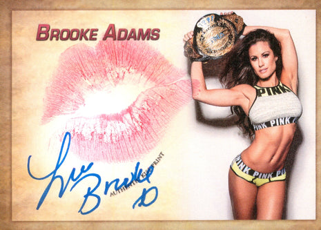 Brooke Adams signed Kiss Card