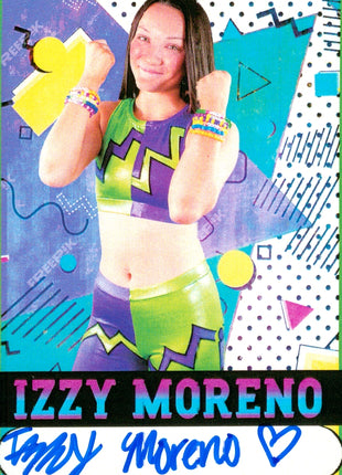 Izzy Moreno signed Rookie Card