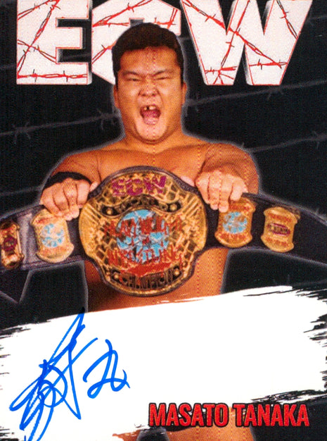 Masato Tanaka signed Card