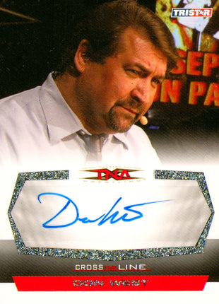 Don West signed 2008 TNA Wrestling Trading Card