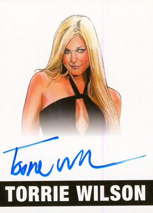 Torrie Wilson signed 2017 Leaf Originals Wrestling Trading Card