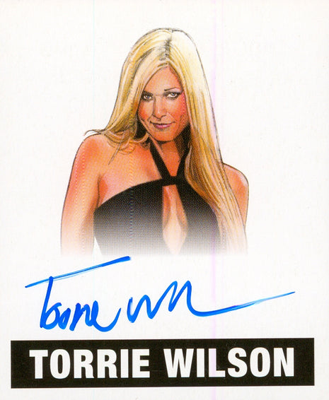 Torrie Wilson signed 2017 Leaf Originals Wrestling Trading Card