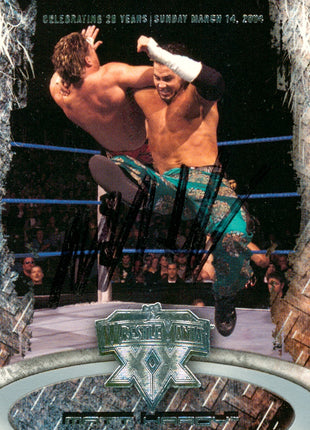 Matt Hardy signed 2004 Fleer WWE Trading Card