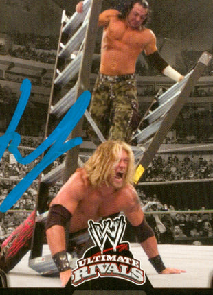 Matt Hardy signed 2008 Topps WWE Trading Card