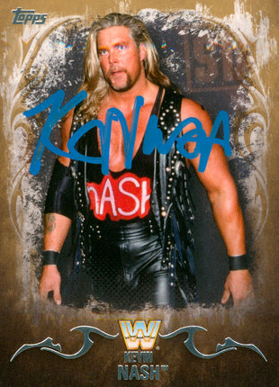 Kevin Nash signed 2016 Topps Undisputed WWE Trading Card