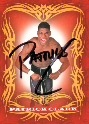 Patrick Clark (Velveteen Dream) signed 2015 MCW Rookie Trading Card