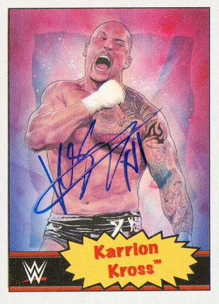 Karrion Kross signed 2021 Topps Living Legend WWE Trading Card