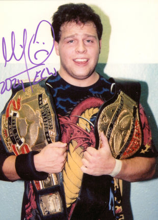 Mikey Whipwreck signed 8x10 Photo