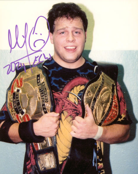 Mikey Whipwreck signed 8x10 Photo