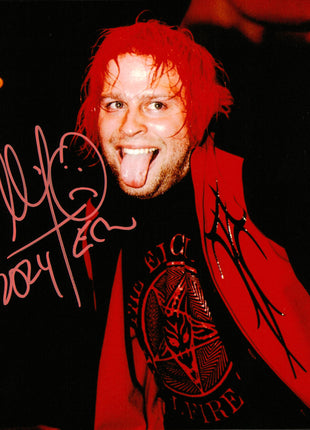 Mikey Whipwreck signed 8x10 Photo