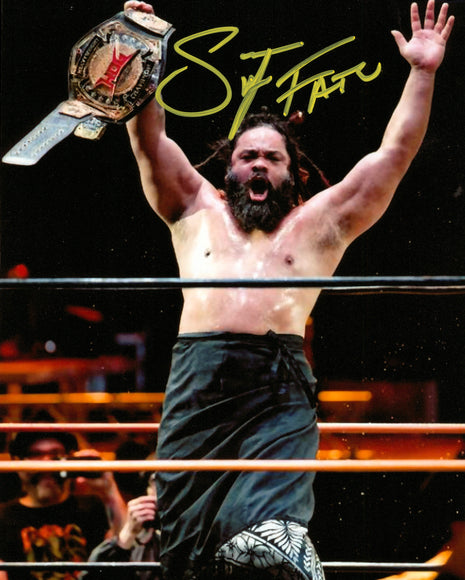 Jacob Fatu signed 8x10 Photo