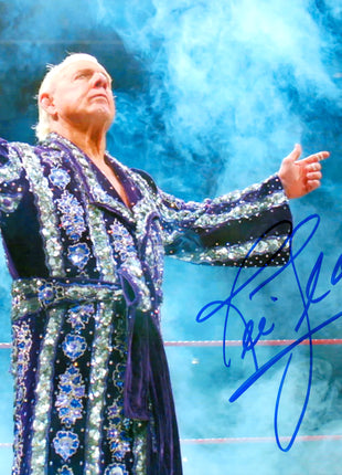 Ric Flair signed 8x10 Photo (w/ PSA)