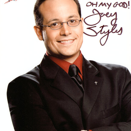 Joey Styles signed 8x10 Photo – Signed By Superstars