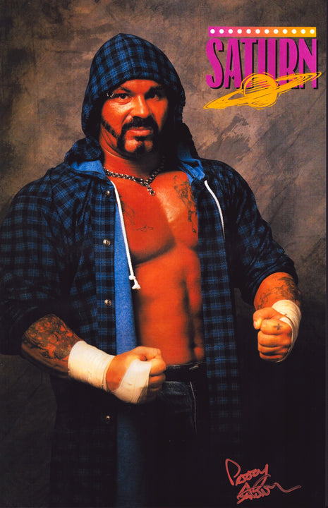 Perry Saturn signed 11x17 Photo