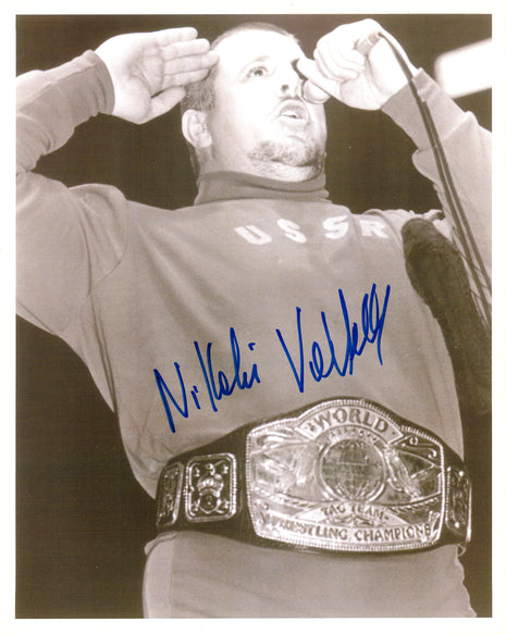 Nikolai Volkoff signed 8x10 Photo