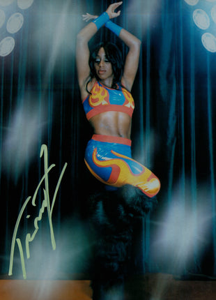 Trinity signed Metallic 8x10 Photo