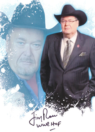 Jim Ross signed 8x10 Photo