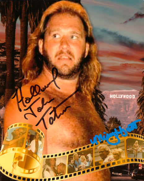 John Tatum Missy Hyatt Dual signed 8x10 Photo