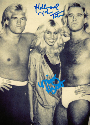 Hollywood John Tatum Missy Hyatt Dual signed 8x10 Photo