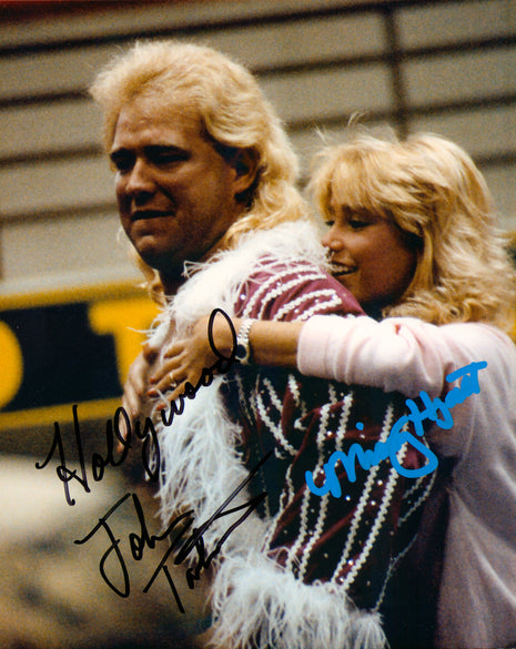 John Tatum Missy Hyatt Dual signed 8x10 Photo