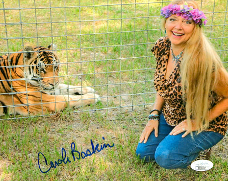 Carole Baskin (Tiger King) signed 8x10 Photo (w/ JSA)