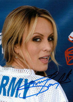 Stormy Daniels signed 8x10 Photo – Signed By Superstars