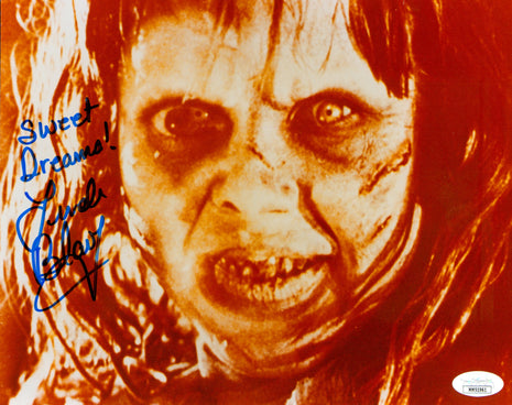 Linda Blair (Exorcist) signed 8x10 Photo (w/ JSA)