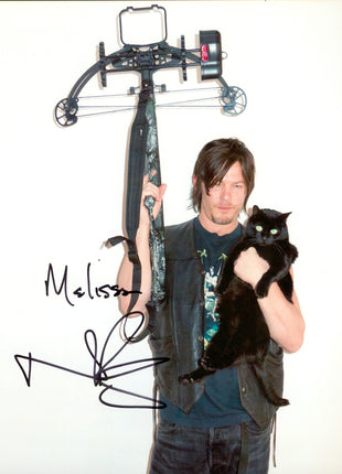 Norman Reedus signed 8x10 Photo