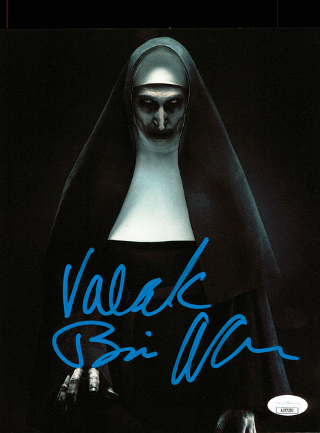 Bonnie Aarons (The Nun 2) signed 8x10 Photo (w/ JSA)