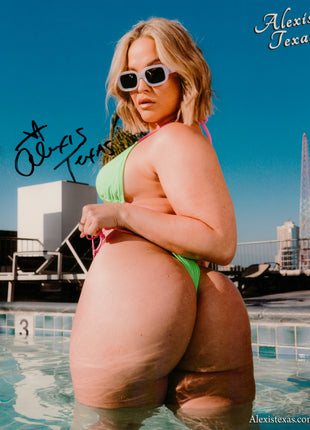 Alexis Texas signed 8x10 Photo