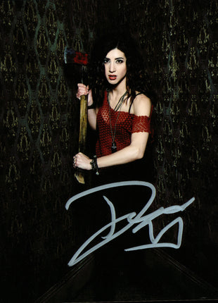 Dana DeLorenzo (Ash vs. Evil Dead) signed 8x10 Photo