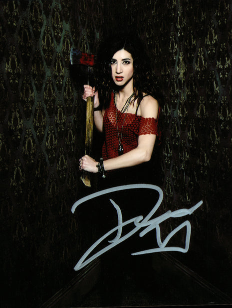 Dana DeLorenzo (Ash vs. Evil Dead) signed 8x10 Photo