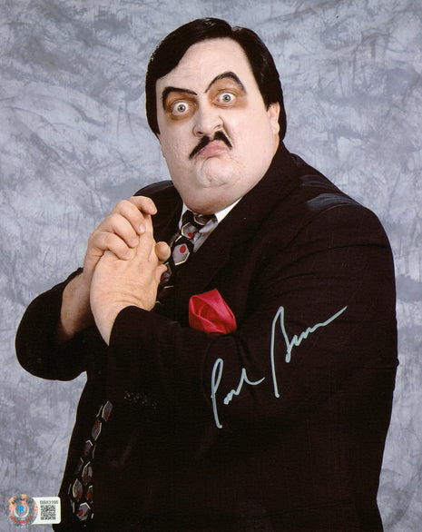 Paul Bearer signed 8x10 Photo (w/ Beckett)