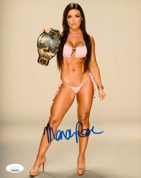 Mandy Rose signed 8x10 Photo (w/ JSA)