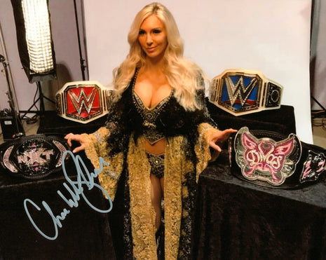 Charlotte Flair signed 8x10 Photo