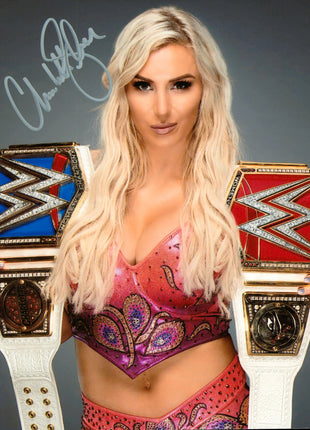 Charlotte Flair signed 8x10 Photo