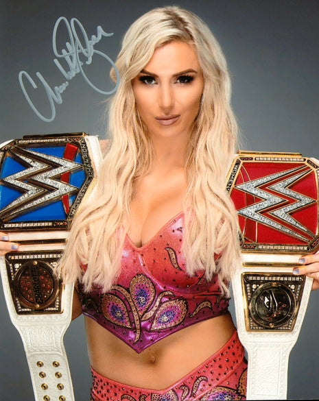 Charlotte Flair signed 8x10 Photo