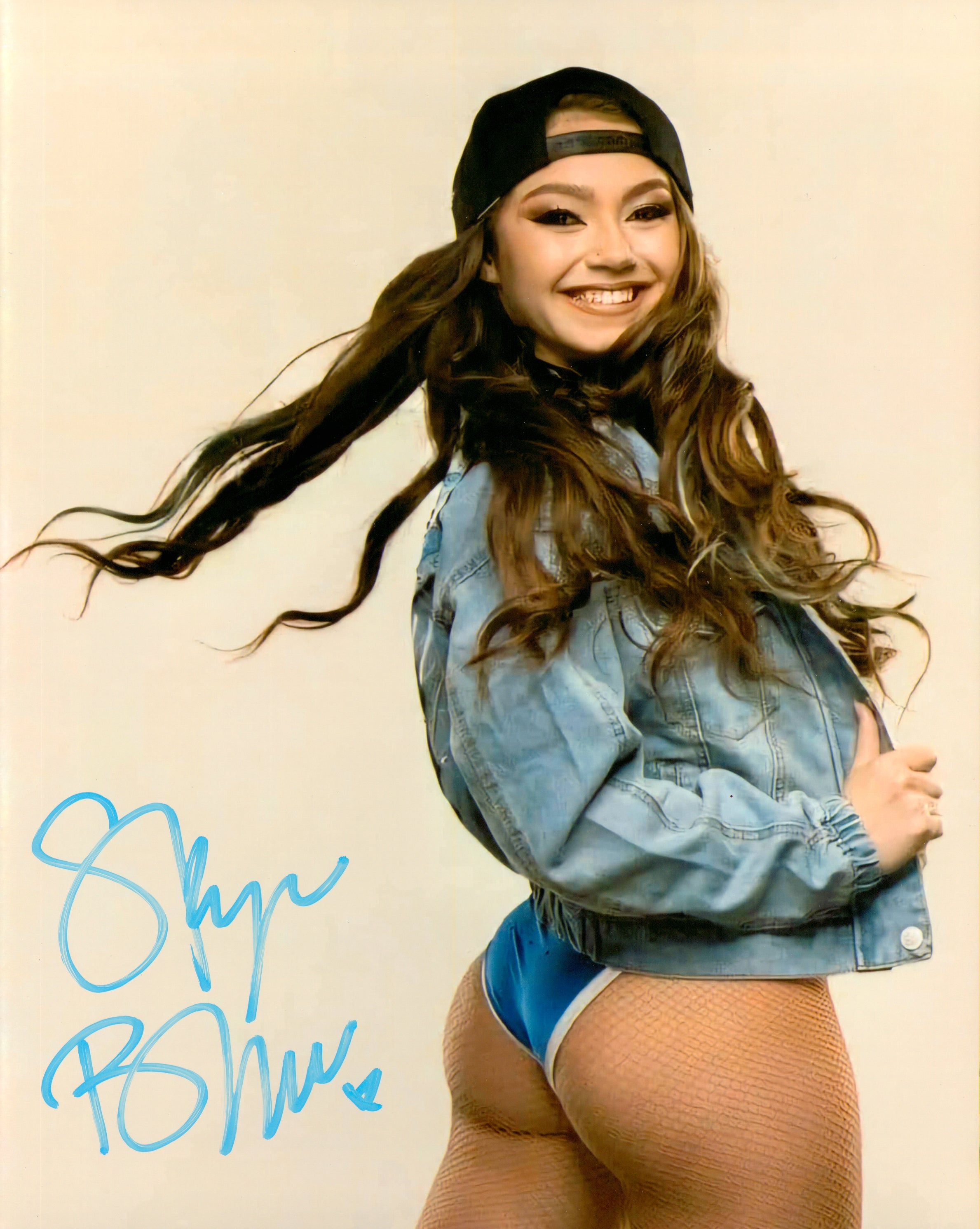 Skye Blue signed 8x10 Photo – Signed By Superstars