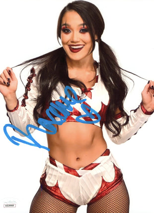 Roxanne Perez signed 8x10 Photo (w/ JSA)
