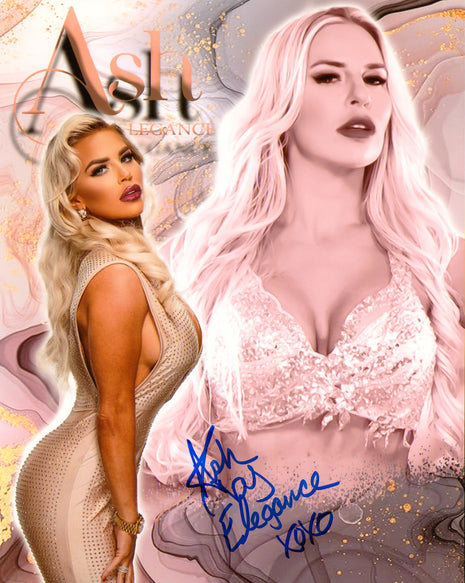 Ash By Elegance signed 8x10 Photo