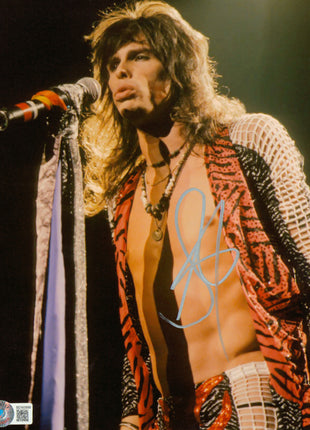 Steven Tyler (Aerosmith) signed 8x10 Photo (w/ Beckett)