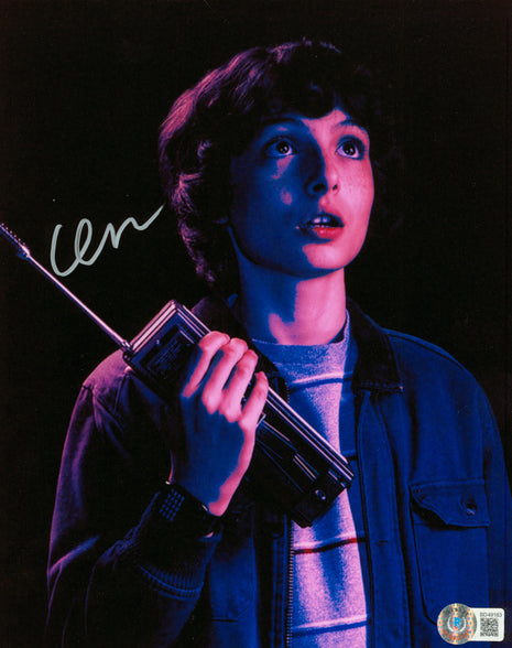 Finn Wolfhard (Stranger Things) signed 8x10 Photo (w/ Beckett)