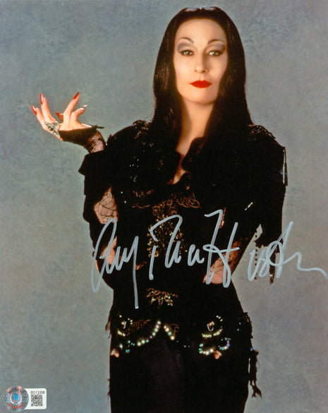 Anjelica Huston (Addams Family) signed 8x10 Photo (w/ Beckett)