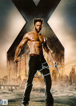 Hugh Jackman (Wolverine) signed 8x10 Photo (w/ Beckett)