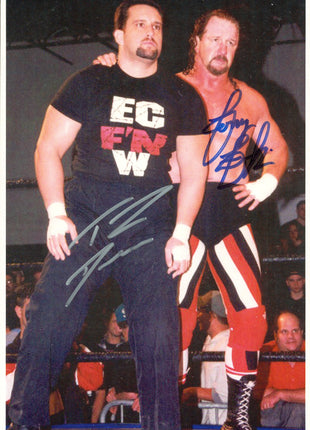 Terry Funk & Tommy Dreamer dual signed Photo