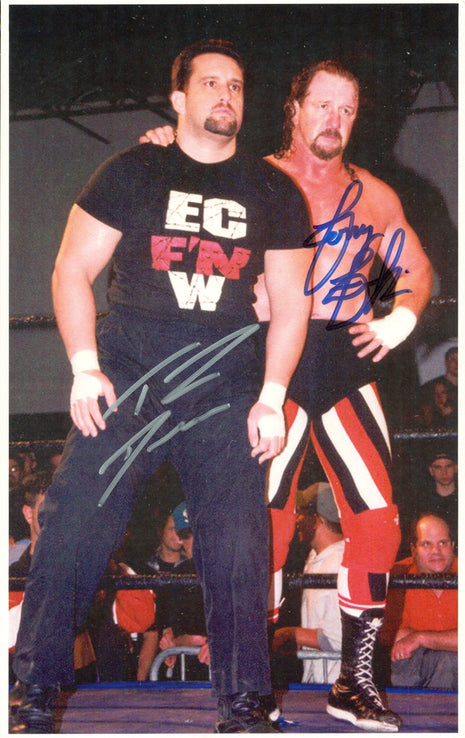 Terry Funk & Tommy Dreamer dual signed Photo