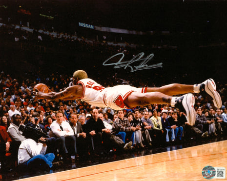 Dennis Rodman signed 8x10 Photo (w/ Beckett)