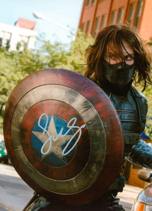 Sabastian Stan (Captain America) signed 8x10 Photo (w/ Beckett)